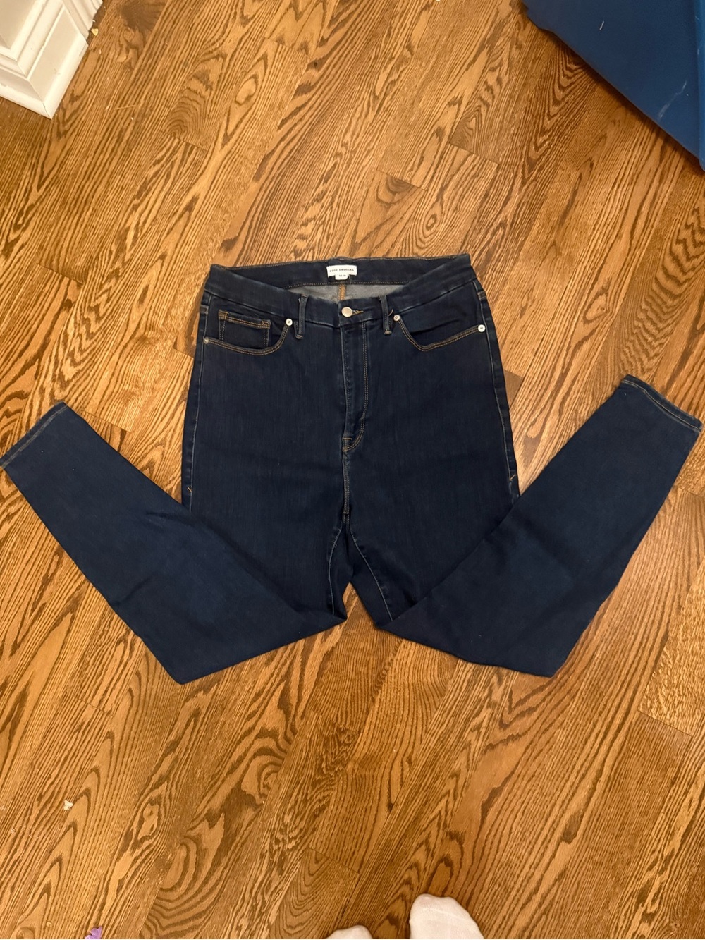 Good American Dark Blue Skinny Jeans